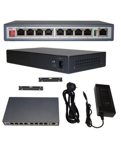 CO-SWP9C. Коммутатор 8-портовый  Gigabit Ethernet с PoE. ComOnyx в Стерлитамаке