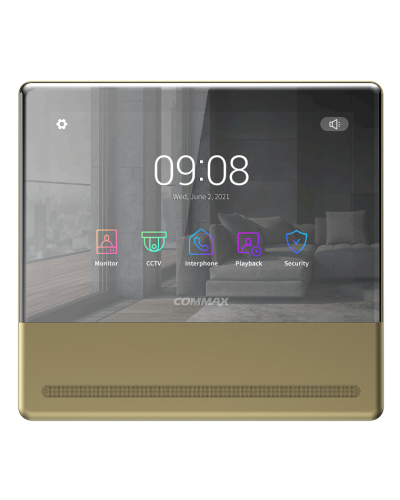 CDV-70QT/XL (золото). Монитор видеодомофона цветной. Commax в Стерлитамаке