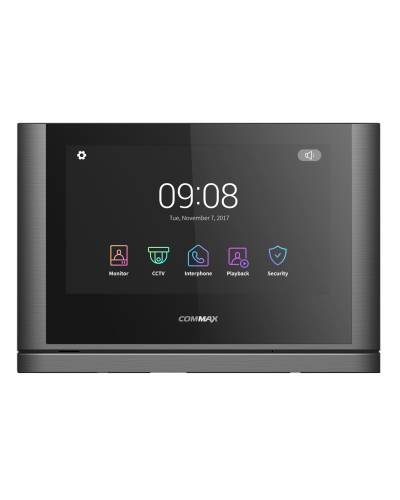 CDV-1024MA (светлое серебро) Black Smog. Монитор видеодомофона цветной. Commax в Стерлитамаке
