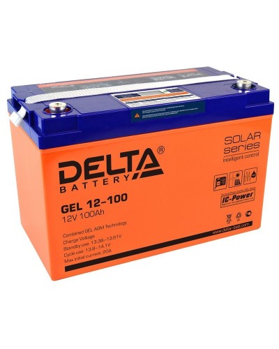 Delta GEL 12-100. Аккумулятор герметичный свинцово-кислотный. Delta в Стерлитамаке