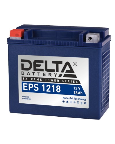 Delta EPS 1218. Аккумулятор герметичный свинцово-кислотный стартерный. Delta в Стерлитамаке