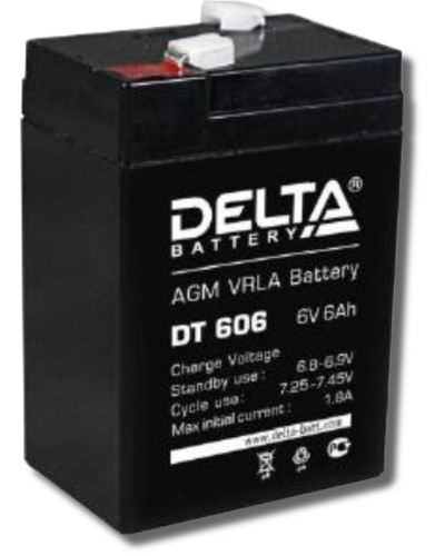 Delta DT 606. Аккумулятор герметичный свинцово-кислотный. Delta в Стерлитамаке