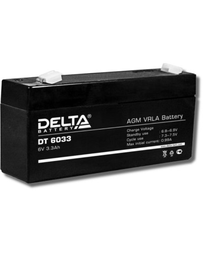 Delta DT 6033. Аккумулятор герметичный свинцово-кислотный. Delta в Стерлитамаке