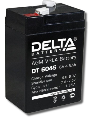Delta DT 6045. Аккумулятор герметичный свинцово-кислотный. Delta в Стерлитамаке