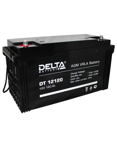 Delta DT 12120. Аккумулятор герметичный свинцово-кислотный. Delta в Стерлитамаке