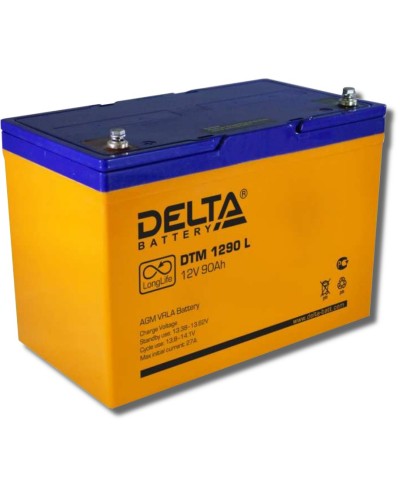 Delta DTM 1290 L. Аккумулятор герметичный свинцово-кислотный. Delta в Стерлитамаке