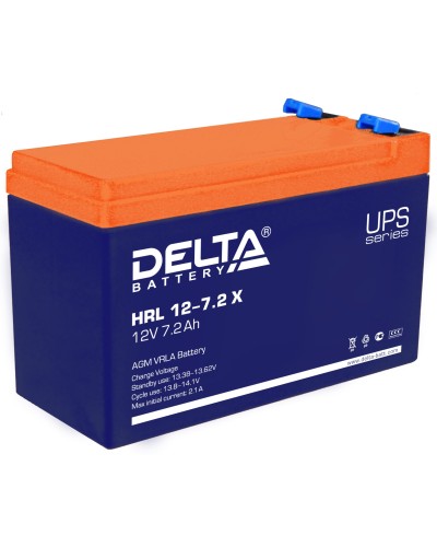 Delta HRL 12-7.2 X. Аккумулятор герметичный свинцово-кислотный. Delta в Стерлитамаке