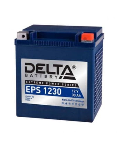Delta EPS 1230. Аккумулятор герметичный свинцово-кислотный стартерный. Delta в Стерлитамаке
