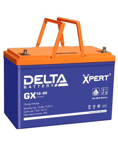 Delta GX 12-90. Аккумулятор герметичный свинцово-кислотный. Delta в Стерлитамаке