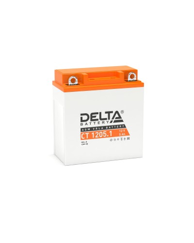 Delta CT 1205.1. Аккумулятор герметичный свинцово-кислотный стартерный. Delta в Стерлитамаке