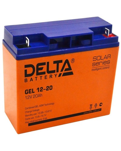 Delta GEL 12-20. Аккумулятор герметичный свинцово-кислотный. Delta в Стерлитамаке