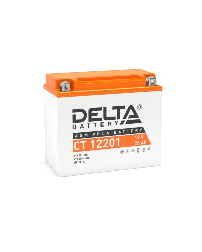 Delta CT 1220.1. Аккумулятор герметичный свинцово-кислотный стартерный. Delta в Стерлитамаке