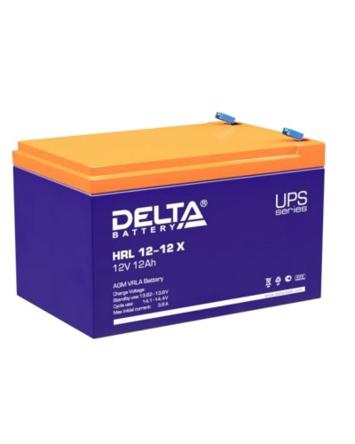 Delta HRL 12-12 X. Аккумулятор герметичный свинцово-кислотный. Delta в Стерлитамаке