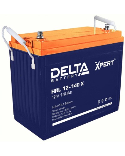 Delta HRL 12-140 X. Аккумулятор герметичный свинцово-кислотный. Delta в Стерлитамаке