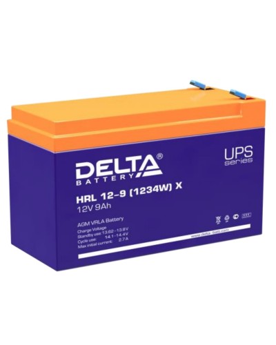 Delta HRL 12-9 X (1234W). Аккумулятор герметичный свинцово-кислотный. Delta в Стерлитамаке