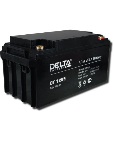 Delta DT 1265. Аккумулятор герметичный свинцово-кислотный. Delta в Стерлитамаке