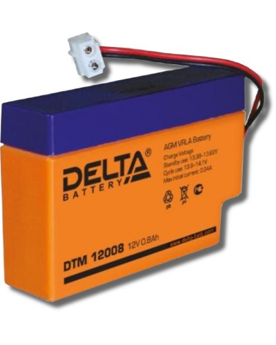 Delta DTM 12008. Аккумулятор герметичный свинцово-кислотный. Delta в Стерлитамаке
