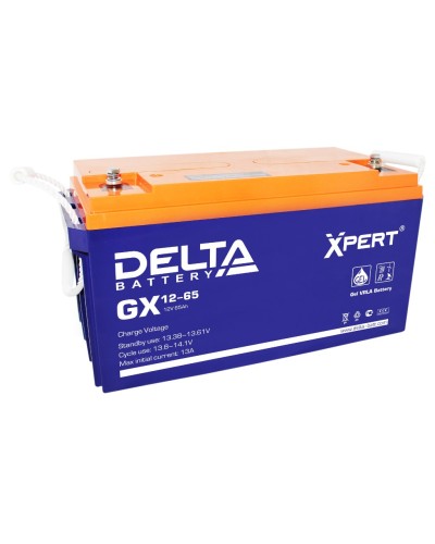 Delta GX 12-65. Аккумулятор герметичный свинцово-кислотный. Delta в Стерлитамаке