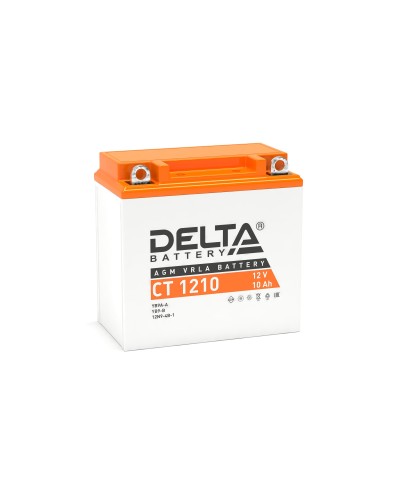 Delta CT 1210. Аккумулятор герметичный свинцово-кислотный стартерный. Delta в Стерлитамаке