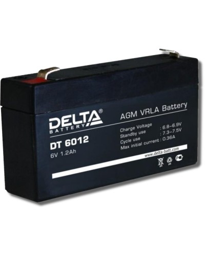 Delta DT 6012. Аккумулятор герметичный свинцово-кислотный. Delta в Стерлитамаке