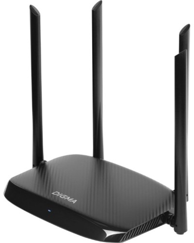 DWR-AC1201 AC1200 10/100BASE-TX черный. Роутер беспроводной. Digma в Стерлитамаке