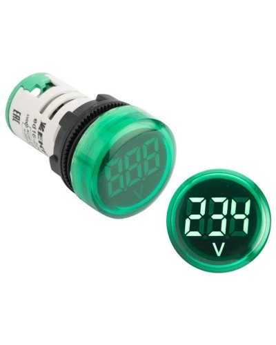 ED16-22VD (ed16-22vd-g). Индикатор значения напряжения зеленый. EKF в Стерлитамаке