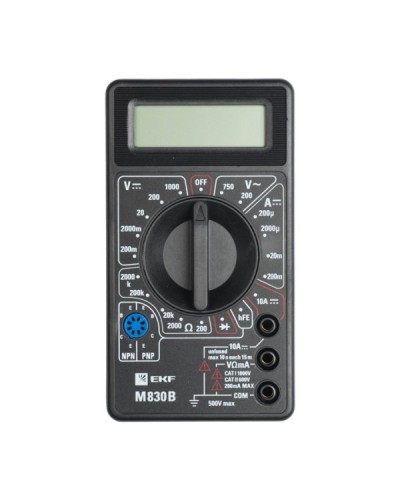 Мультиметр цифровой M830B Master (In-180701-bm830B). Мультиметр цифровой. EKF в Стерлитамаке