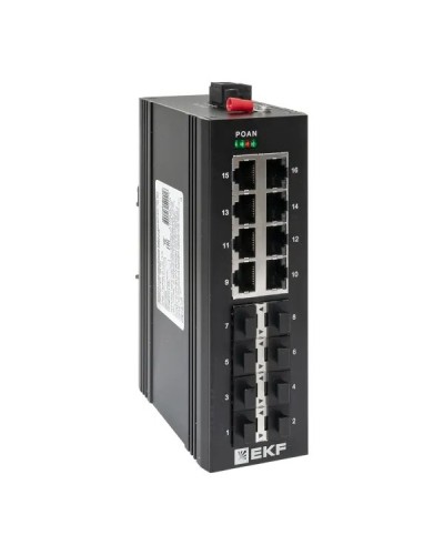 TSX-U-8GX/SFP-8GT. Промышленный неуправляемый коммутатор. EKF в Стерлитамаке
