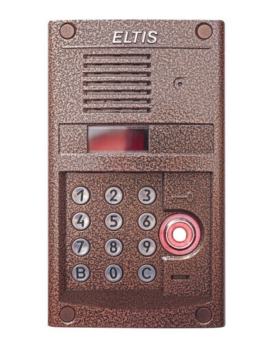 DP300-TDC22 (медь). Блок вызова домофона. ELTIS в Стерлитамаке