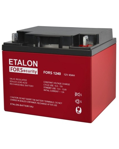 ETALON FORS 1240. Аккумулятор герметичный свинцово-кислотный. ETALON в Стерлитамаке