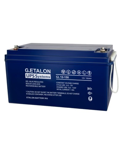 G.ETALON GL 12-150. Аккумулятор герметичный свинцово-кислотный. ETALON в Стерлитамаке