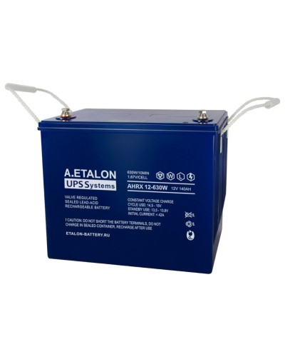 A.ETALON AHRX 12-630W (140). Аккумулятор герметичный свинцово-кислотный. ETALON в Стерлитамаке