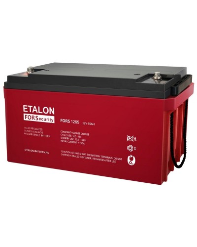 ETALON FORS 1265. Аккумулятор герметичный свинцово-кислотный. ETALON в Стерлитамаке