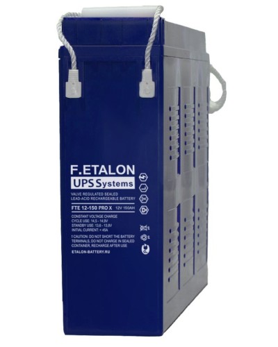 F.ETALON FTE 12-150 PRO X. Аккумулятор герметичный свинцово-кислотный. ETALON в Стерлитамаке