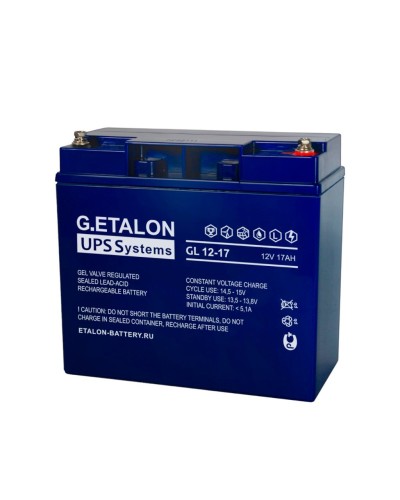 G.ETALON GL 12-17. Аккумулятор герметичный свинцово-кислотный. ETALON в Стерлитамаке