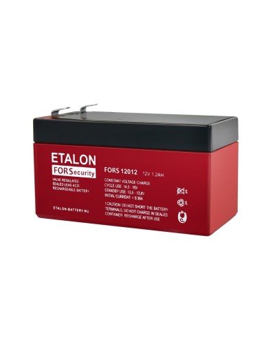 ETALON FORS 12012. Аккумулятор герметичный свинцово-кислотный. ETALON в Стерлитамаке