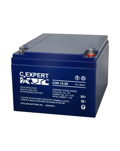 C.EXPERT CHR 12-26. Аккумулятор герметичный свинцово-кислотный. EXPERT в Стерлитамаке