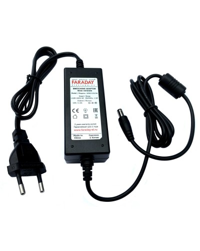 24W/12V/2A. Импульсный блок питания в пластиковом корпусе. FARADAY в Стерлитамаке