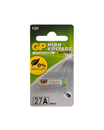 GP 27AF (GP 27AFRA-2C1), БЛИСТЕР. Высоковольтная батарейка 12В. GP Batteries в Стерлитамаке