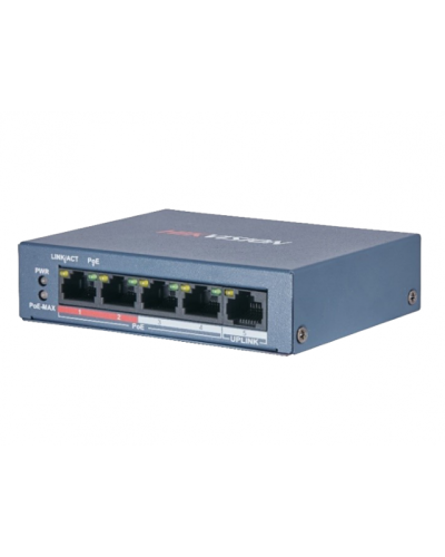 DS-3E0105P-E/M(B). Коммутатор с питанием POE. Hikvision в Стерлитамаке
