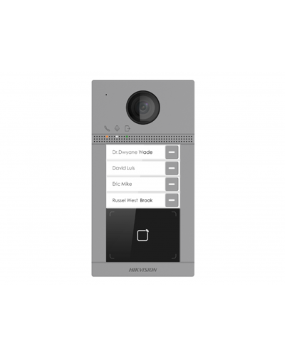 DS-KV8413-WME1(C)/Flush. Вызывная панель IP-домофона. Hikvision в Стерлитамаке