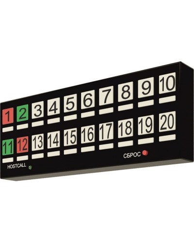 MP-730W2. Табло отображения. Hostcall в Стерлитамаке
