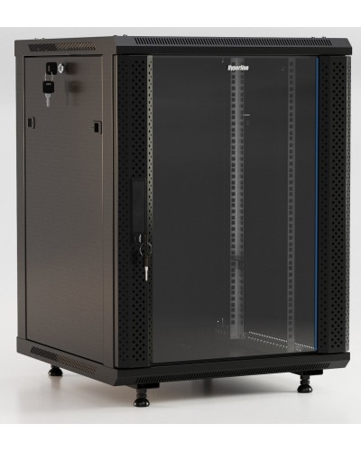 TWB-FC-1245-GP-RAL9004. Шкаф телекоммуникационный 19 настенный 12U. Hyperline в Стерлитамаке