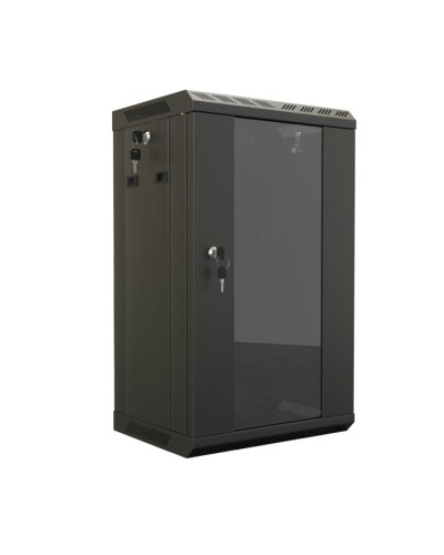 TDB-9U-GP-RAL9004. Шкаф телекоммуникационный 10 настенный, 9U. Hyperline в Стерлитамаке