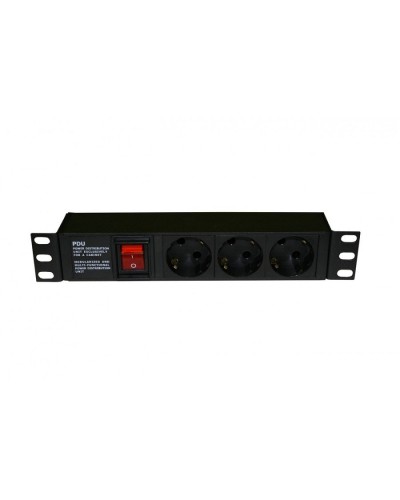 SHE10-3SH-S-IEC. Блок розеток 10. Hyperline в Стерлитамаке