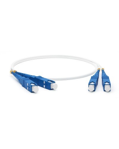 FC-D2-9A1-SC/UR-SC/UR-H-1M-LSZH-WH. Патч-корд волоконно-оптический SC-SC. Hyperline в Стерлитамаке