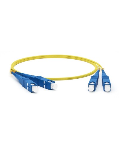 FC-D2-9-SC/UR-SC/UR-H-1M-LSZH-YL. Патч-корд волоконно-оптический. Hyperline в Стерлитамаке