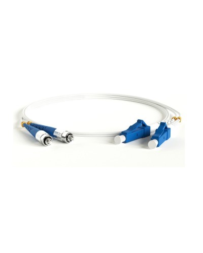 FC-D2-9A1-FC/UR-LC/UR-H-1M-LSZH-WH. Патч-корд волоконно-оптический FC-LC. Hyperline в Стерлитамаке