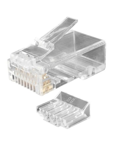PLUG-8P8C-UV-C6-100 (100 шт). Разъем RJ-45. Hyperline в Стерлитамаке