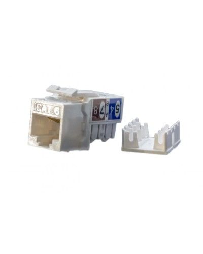 KJ9-8P8C-C6-90-WH. Вставка Keystone Jack RJ-45. Hyperline в Стерлитамаке